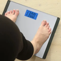 Wide Body Glass Bathroom Scale