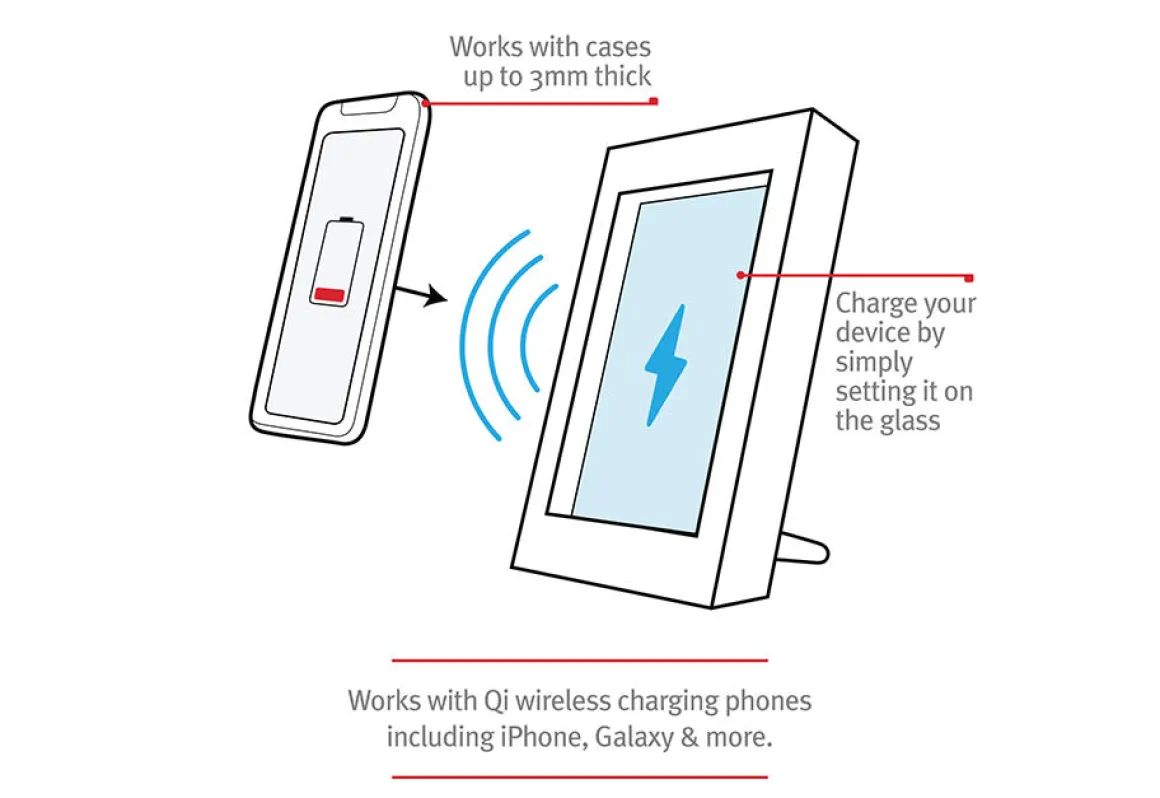 Wireless Charging Picture Frame