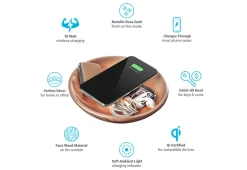 Wireless Charging Valet Bowl