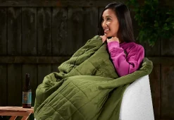 Wireless Outdoor Heated Blanket