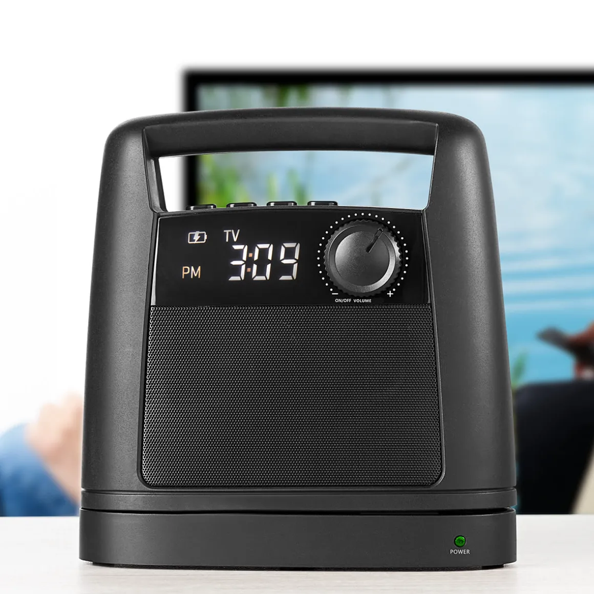 Wireless TV Speaker by Sharper Image