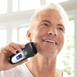 World's Fastest Cordless Foil Shaver and Trimmer by Sharper Image