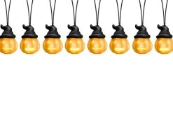 8' Animated Pumpkin String Lights