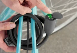 5' Fingerprint Cable Bike Lock