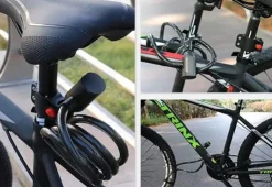 5' Fingerprint Cable Bike Lock