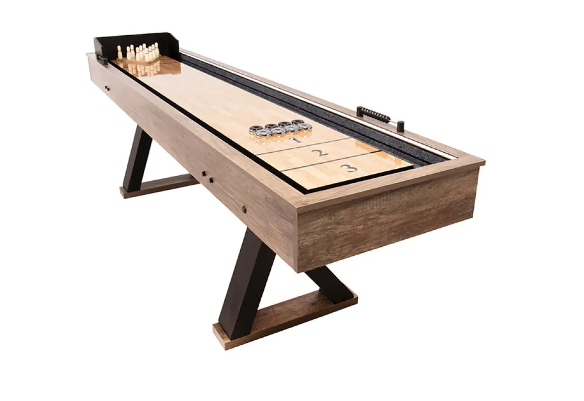 9' LED Light Up Shuffleboard