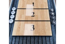 9' LED Light Up Shuffleboard