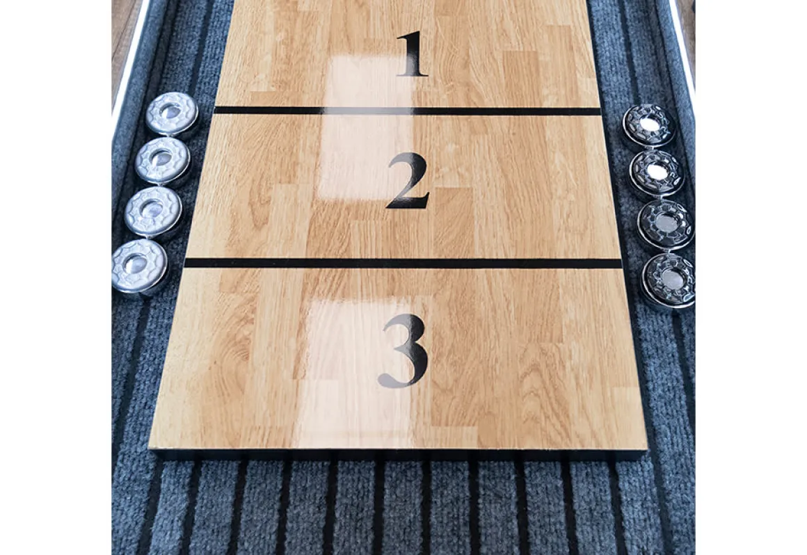 9' LED Light Up Shuffleboard