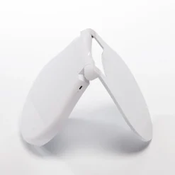 10X Lighted Folding Travel Mirror by Sharper Image