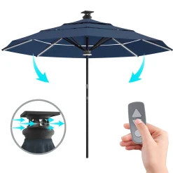 11' Smart Outdoor Umbrella