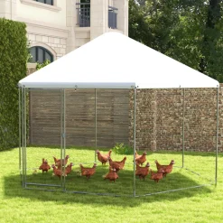 13' Wire Mesh Hexagonal Chicken Coop