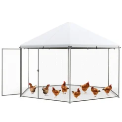 13' Wire Mesh Hexagonal Chicken Coop