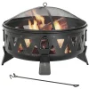 30'' Antique Wood-Burning Fire Pit