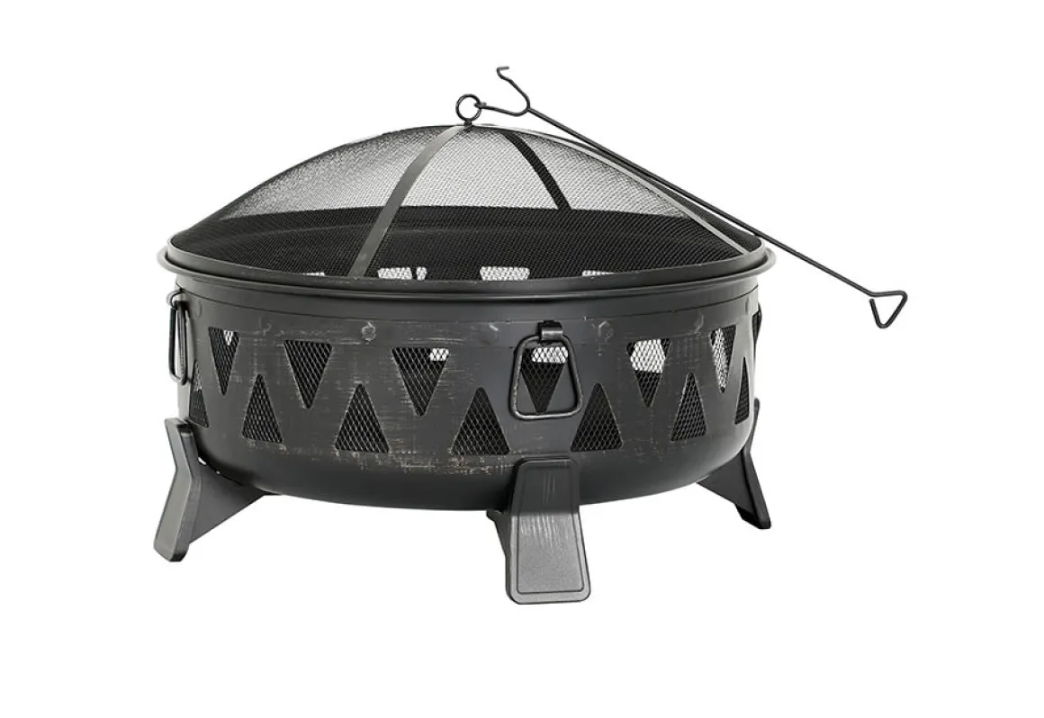 30'' Antique Wood-Burning Fire Pit
