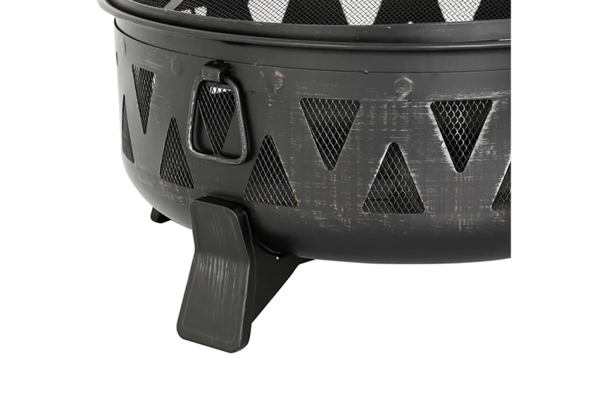 30'' Antique Wood-Burning Fire Pit