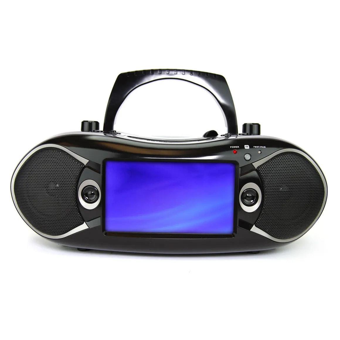 7'' Bluetooth DVD Boombox and TV with AM/FM Radio