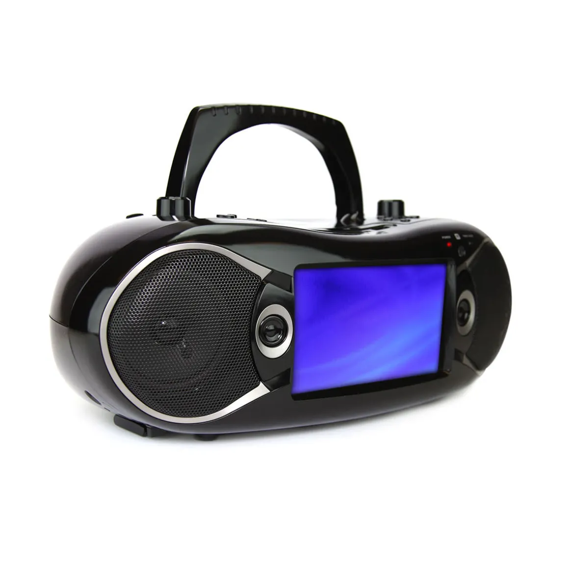 7'' Bluetooth DVD Boombox and TV with AM/FM Radio