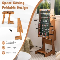 27'' Folding Foosball Table