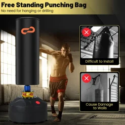 68'' Freestanding Punching and Kickboxing Bag
