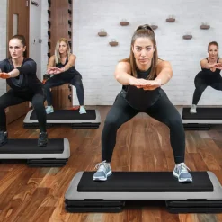 43'' Height Adjustable Fitness Aerobic Step Platform