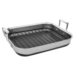 14'' Hybrid Nonstick Roasting Pan with Rack