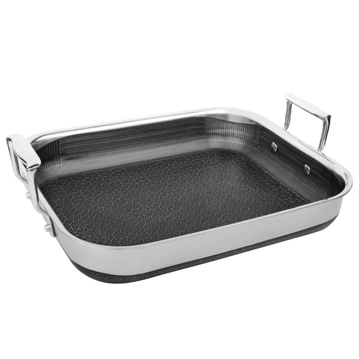 14'' Hybrid Nonstick Roasting Pan with Rack