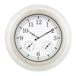 21'' Indoor-Outdoor Atomic Wall Clock