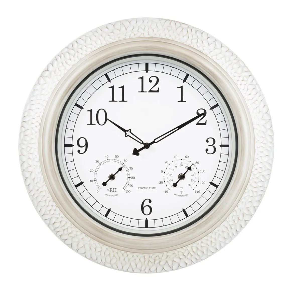 21'' Indoor-Outdoor Atomic Wall Clock