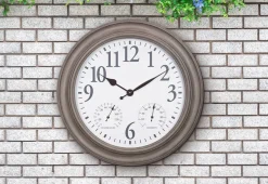 26.2'' Indoor/Outdoor Wall Clock