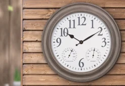 26.2'' Indoor/Outdoor Wall Clock