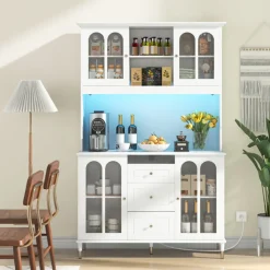 73'' Kitchen Pantry Storage Cabinet