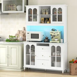 73'' Kitchen Pantry Storage Cabinet