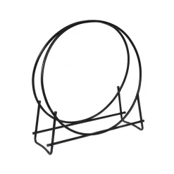 40'' Log Hoop Firewood Storage Rack
