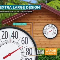 22'' Oversized Dial Thermometer