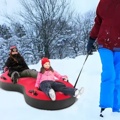 80'' 2-Person Heavy-Duty Inflatable Snow Sled