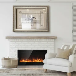 40'' Recessed Electric Fireplace