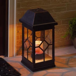 22'' Solar Powered Candle Lantern