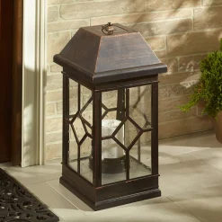 22'' Solar Powered Candle Lantern