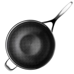 12'' Stainless Hybrid Nonstick Wok